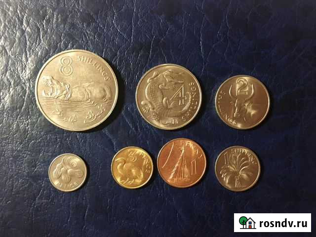 Набор монет Британская Гамбия Астрахань - изображение 1