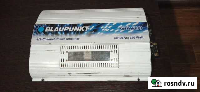 Усилитель Blaupunkt GTA-4100 Тольятти - изображение 1