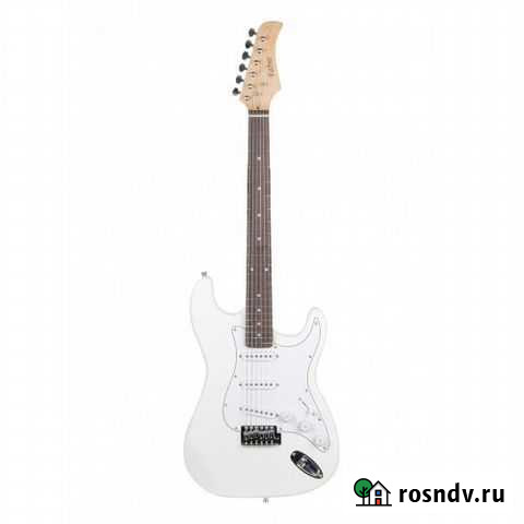 Электрогитара fabio ST100 WH Воронеж - изображение 1