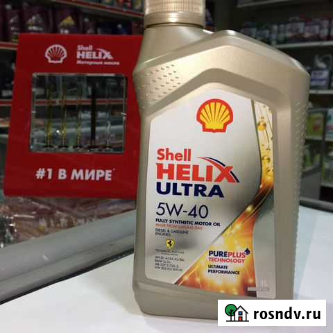 Масло моторное Shell Helix Ultra SP 5W-40, 1л Ханты-Мансийск - изображение 1