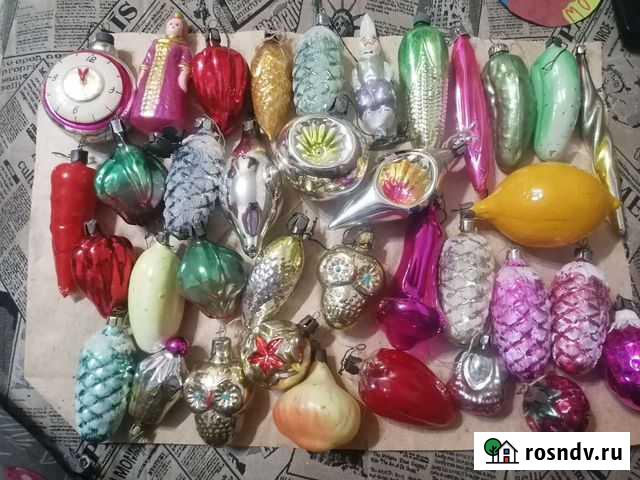 Елочные игрушки СССР Кострома - изображение 1