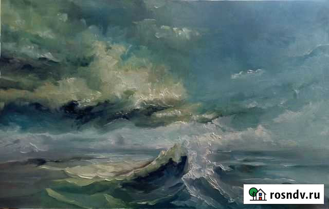 Продам картину маслом Анапа - изображение 1