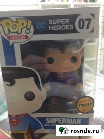 Funko POP Superman Metallic Chase Калуга - изображение 1