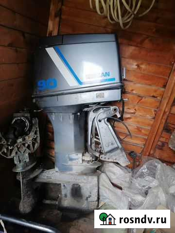 Подвесной лодочный мотор Nissan-90 Новосибирск - изображение 1