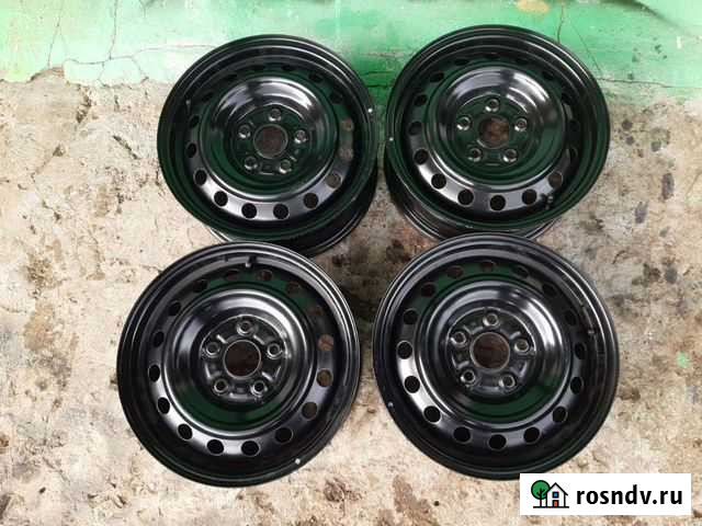 Продаю штампованные диски с колпаками R 15 Toyota Сергиев Посад - изображение 1