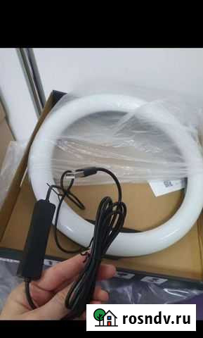 Лампа кольцевая. 33см Белгород - изображение 1