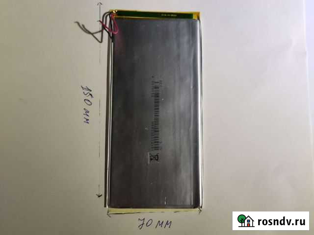 Литий ионный аккумулятор от планшета 3000 мА Рязань - изображение 1