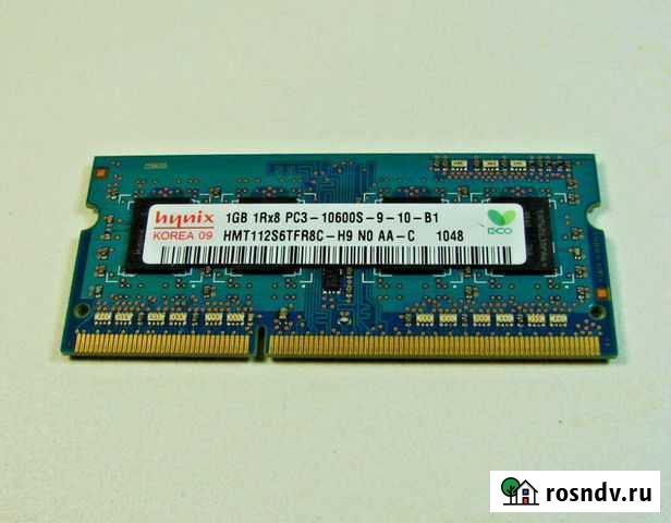 Оперативная память для ноутбука 1GB Hynix DDR3 Санкт-Петербург - изображение 1