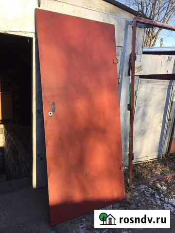 Дверь металлическая 2300*1000 б/у Липецк - изображение 1