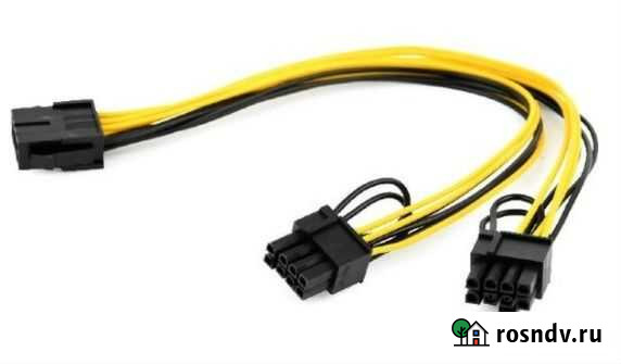 Раздвоитель питания для видеокарт 8 PIN на 2 x 8P Казань - изображение 1