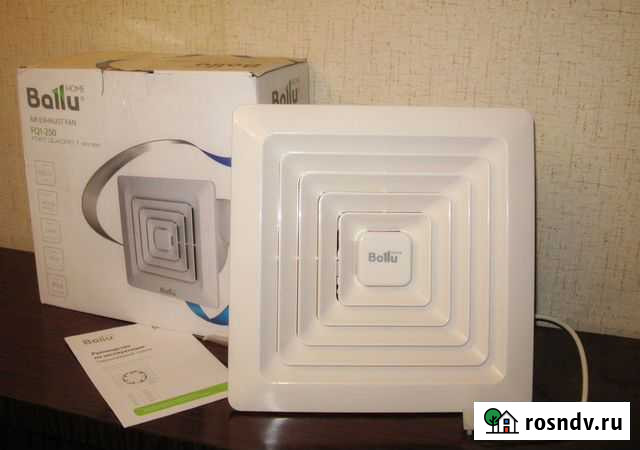 Вентилятор вытяжной Ballu Fort Quadro-1 FQ1-250 Выборг - изображение 1