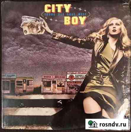 Винил пластинка City Boy-Young men gone west Красногорск