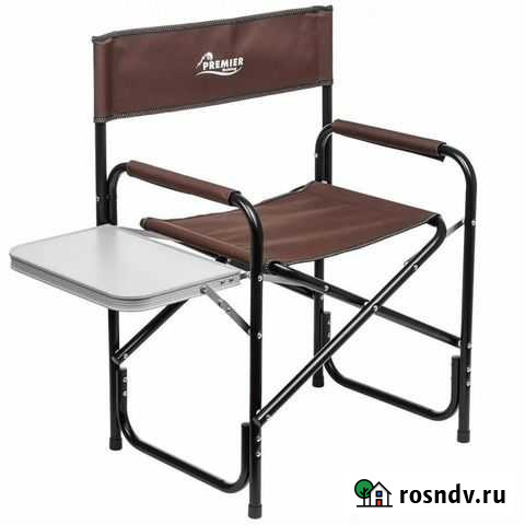 Кресло директорское с отк.стол. коричневый Хабаровск - изображение 1