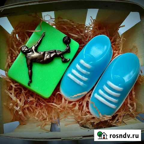 Набор мыла ручной работы футбол Старый Оскол - изображение 1