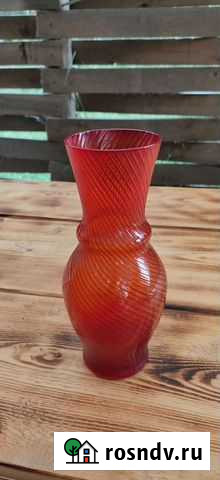 Ваза. Цветное стекло. СССР Киров - изображение 1