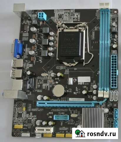 Материнская плата H81 1150 DDR3 Иркутск - изображение 1