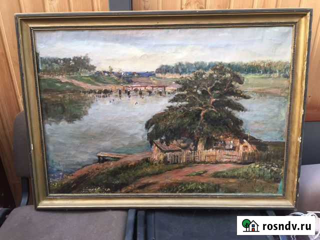 Картина маслом на холсте СССР Кострома - изображение 1