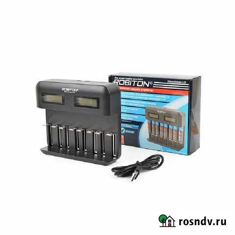 Зарядное устройство Robiton VolumeCharger LCD Москва - изображение 1