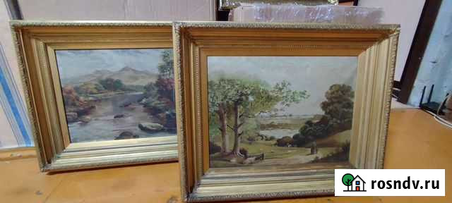 Картины,пара, Англия, конец 19в Балашиха - изображение 1