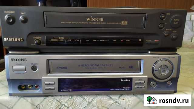 Видеомагнитофоны, CD плеер, музыкальный центр, кол Волгоград - изображение 1