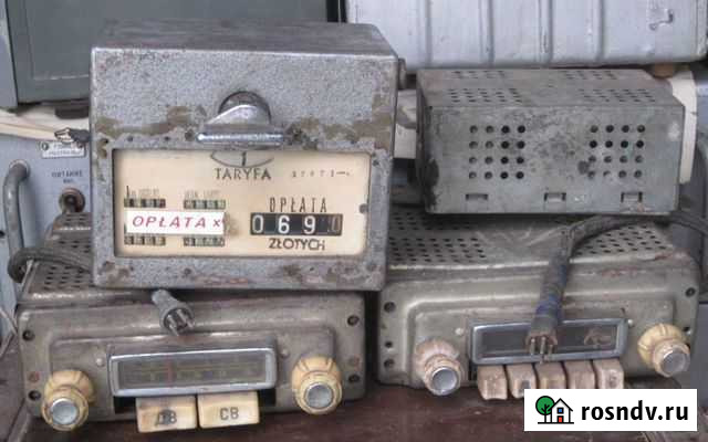 В музей Т-9Д Таксометр такси СССР газ-21+приёмники Рудня - изображение 1