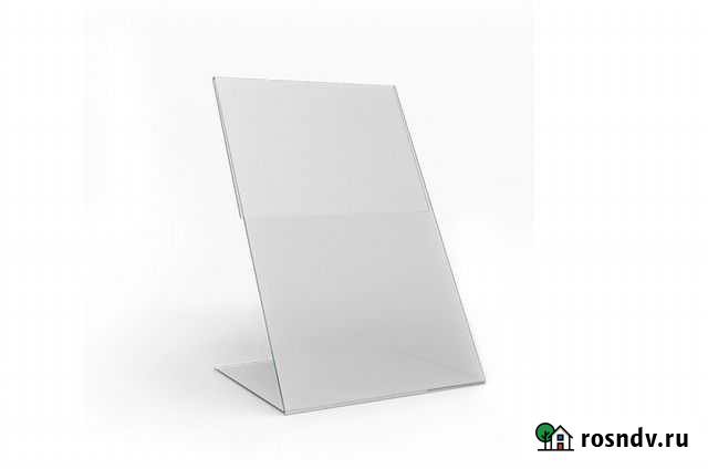 Холдер (тейбл-тент) L-образный А5 Казань - изображение 1