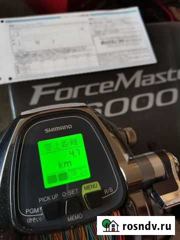 Электрокатушка морская Shimano Force Master 6000 Череповец - изображение 1