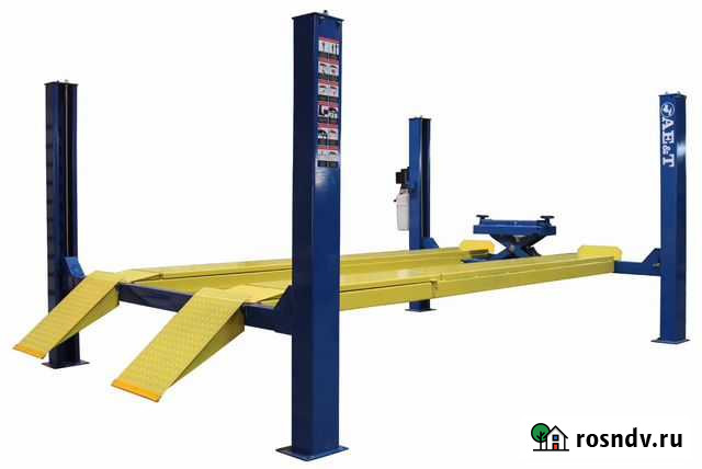 Подъемник 4-х стоечный AE&T F3.5-4 (сход-развал) Одинцово - изображение 1