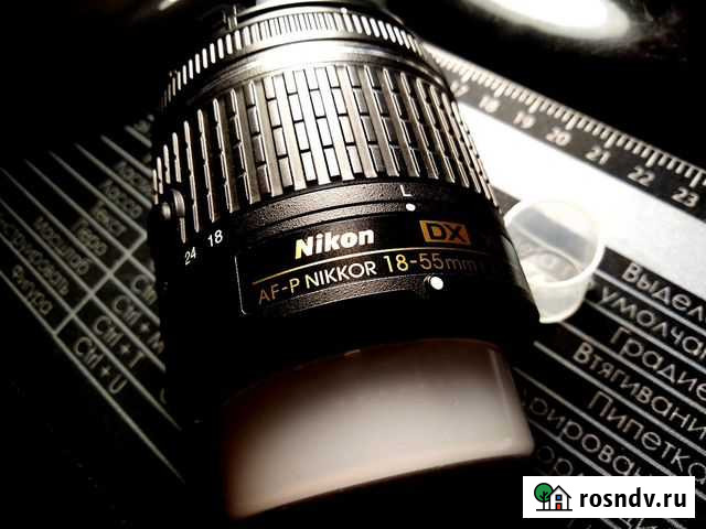 Nikon DX Nikkor 18-55 mm f/3.5-5.6G VR AF-P Ряжск - изображение 1
