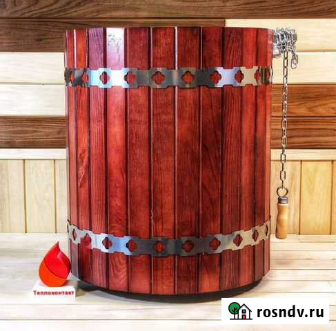 Обливное устройство Ливень красное дерево 50 л Саратов - изображение 1