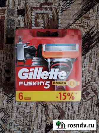 Сменные кассеты Gillette Fusion 5 Power 6 шт Саратов