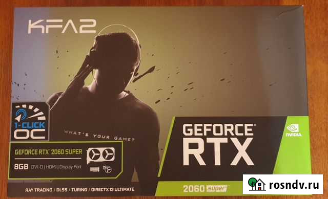 Nvidia Geforce RTX 2060 Super 8G Тюмень - изображение 1