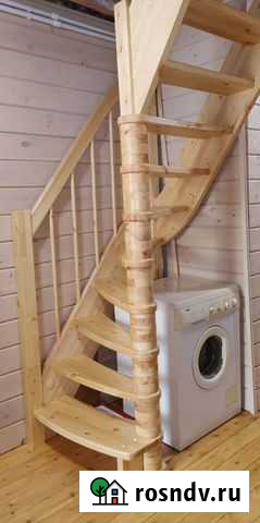 Готовая лестница на второй этаж Нягань - изображение 1