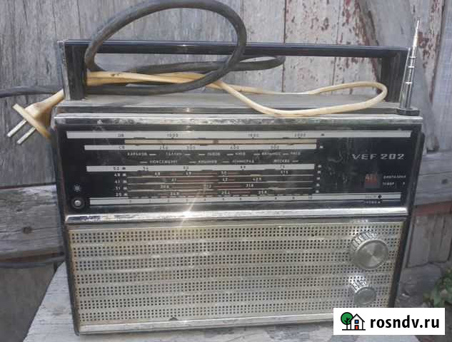 Радиоприемник Веф VEF202 вэф Вольск - изображение 1