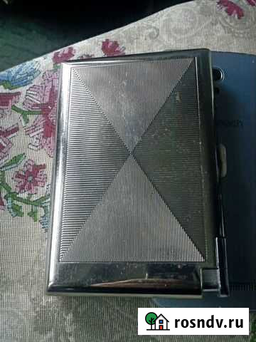 Портсигар с встроенной зажигалкой металлический Волгоград - изображение 1