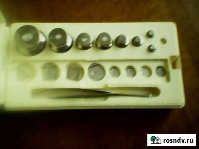 Набор гирь, Сменных головок, Бит, Линейка-рейсшина Выборг - изображение 1