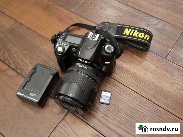 Nikon D80 kit 18-135mm nikkor Москва - изображение 1