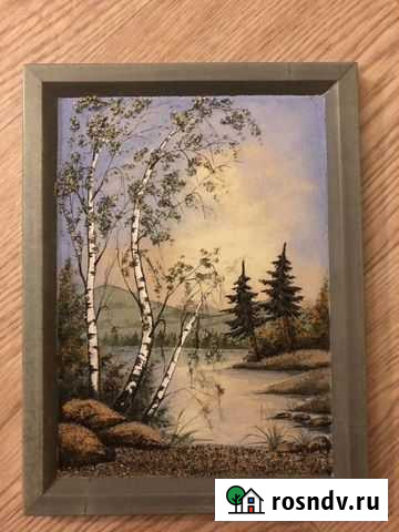 Картина из камней Москва - изображение 1