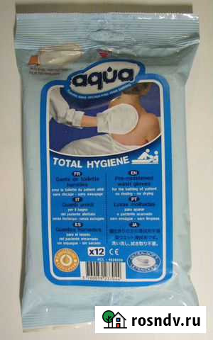 Рукавицы для мытья пациента (12 шт) Москва - изображение 1