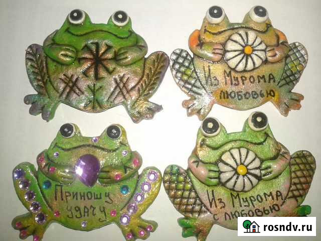 Магниты на холодильник - лягушата Муром - изображение 1