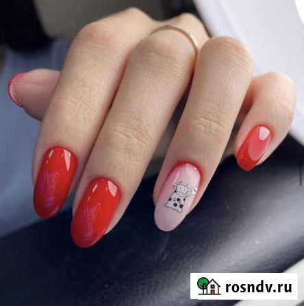 Покрытие гель лак маникюр шеллак Красноярск - изображение 1