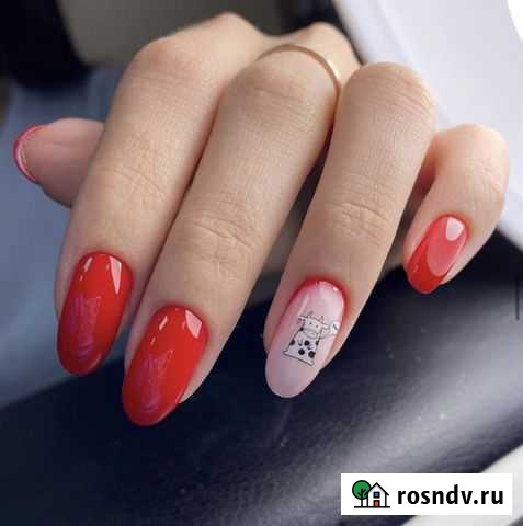 Покрытие гель лак маникюр шеллак Красноярск - изображение 1