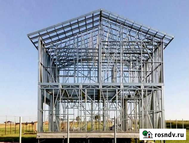 Лстк каркас двухэтажного дома Ставрополь - изображение 1