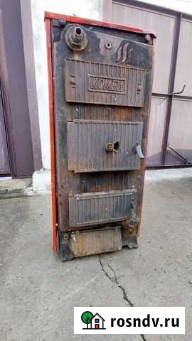 Твердотопливный котел бу Колывань - изображение 1