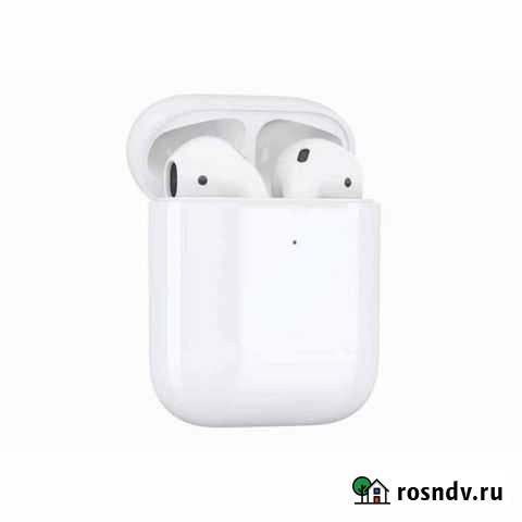 Беспроводные наушники Logo Apple AirPods 2 (White) Курск - изображение 1