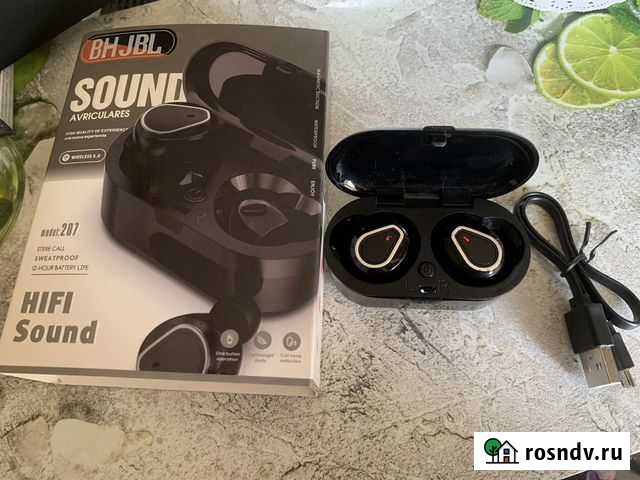 Беспроводные наушники новые Смоленск - изображение 1