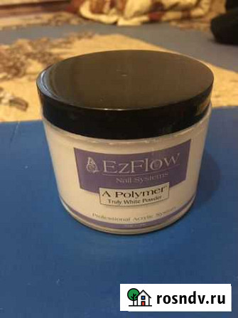 Ярко-белая акриловая пудра EzFlow A Polymer Truly Барнаул - изображение 1