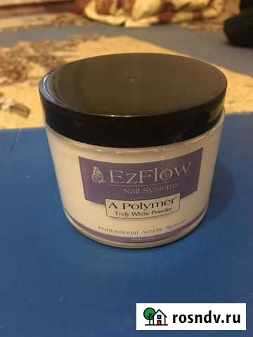 Ярко-белая акриловая пудра EzFlow A Polymer Truly Барнаул - изображение 1