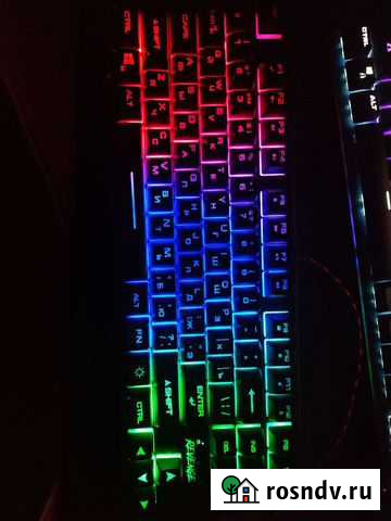 Игровая клавиатура с подсветкой Лысьва - изображение 1