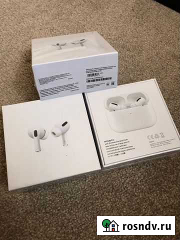 Настоящие AirPods Pro Шумоподавление и Прозрачност Махачкала - изображение 1